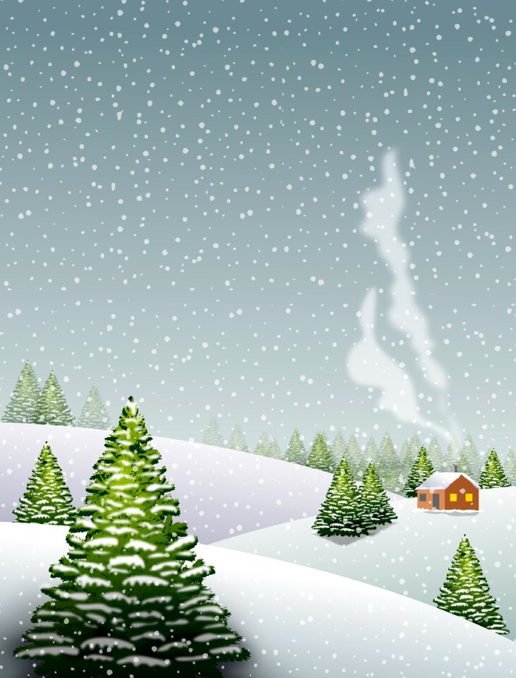 Snow winter parties