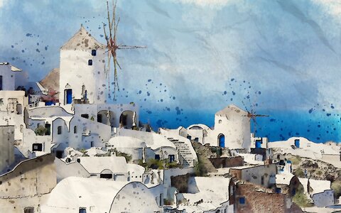 Windmill holiday tourism