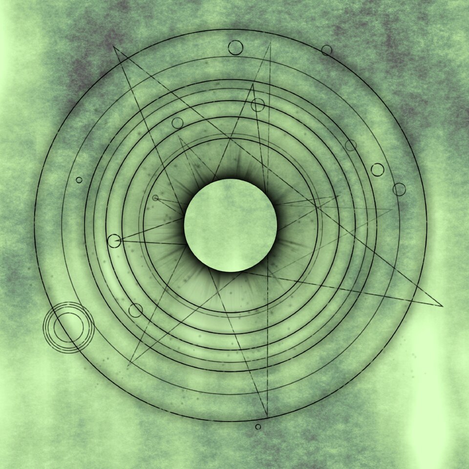 Mystic esoteric alchemy