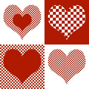 Valentine romantic affection