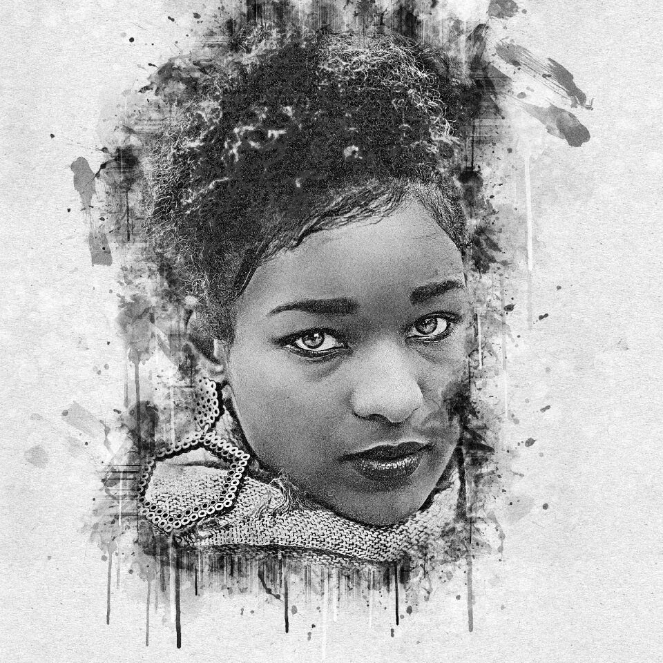 Young portrait person