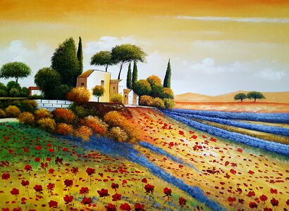 Sky sun landscape