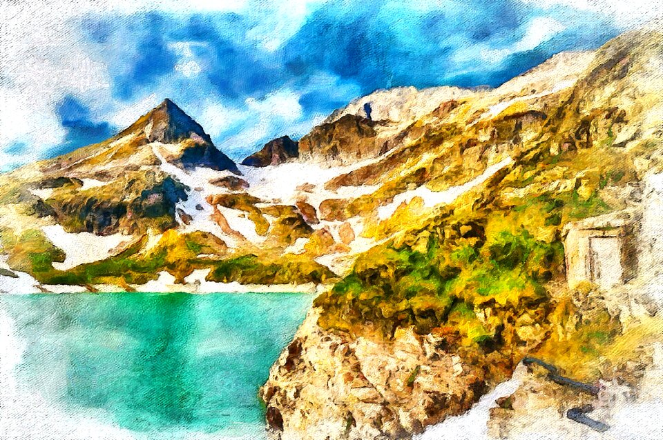 Landscape nature mountain