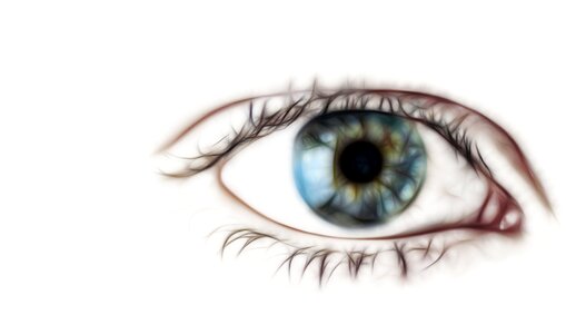 Blue eye see Free illustrations