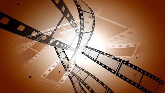 Video cinematography filmstrip