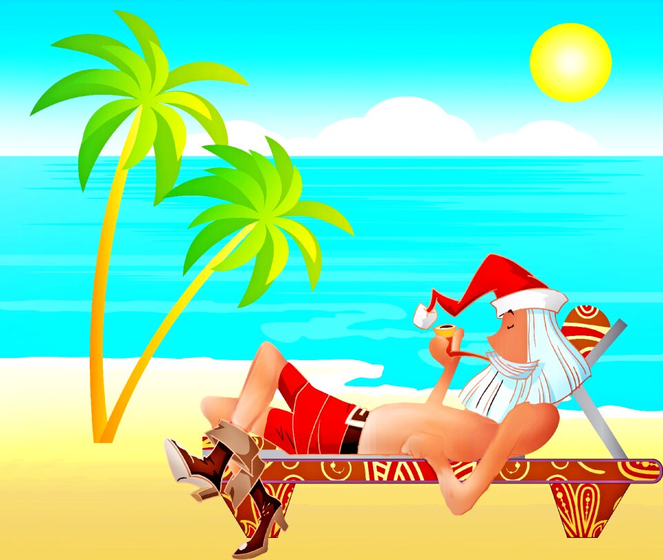Sand funny holiday