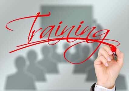 Write training logistics