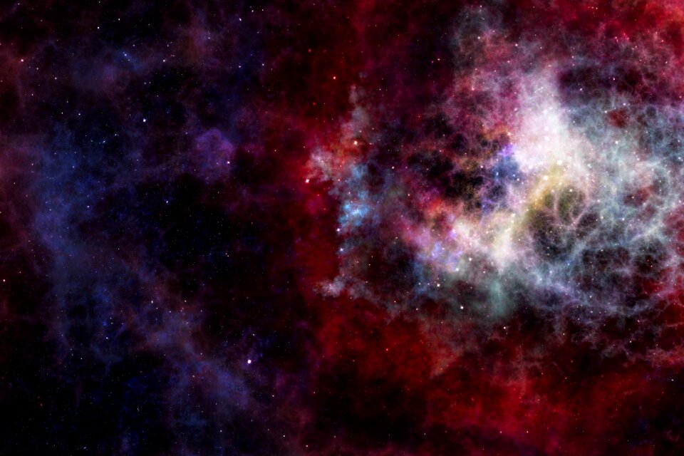 Art abstract space