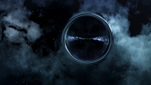 Black hole sky space