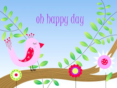 Flowers happy humorous
