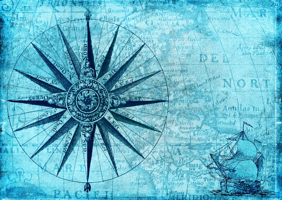 Antique navigation vintage