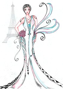 Glamour fantasy elegance