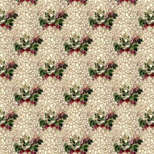 Seamless decorative leaf