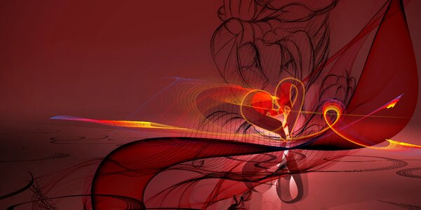Love romantic red