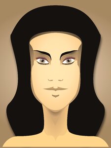 Female beauty Free illustrations