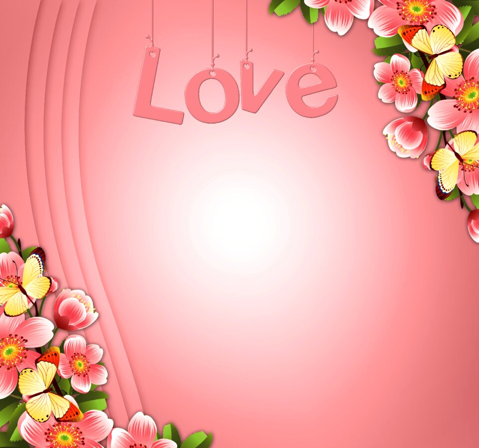 Love dedicated flowers