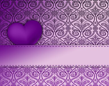 Violet heart baner