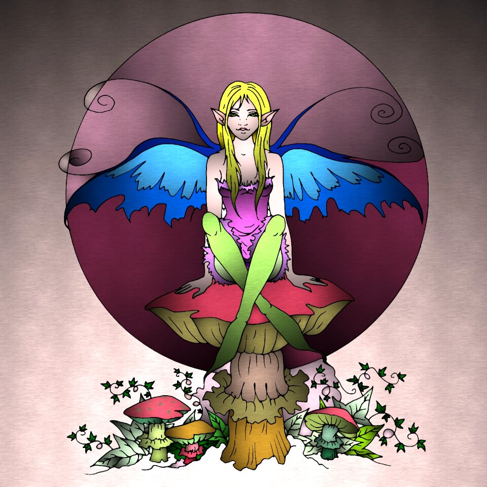Girl wing fae