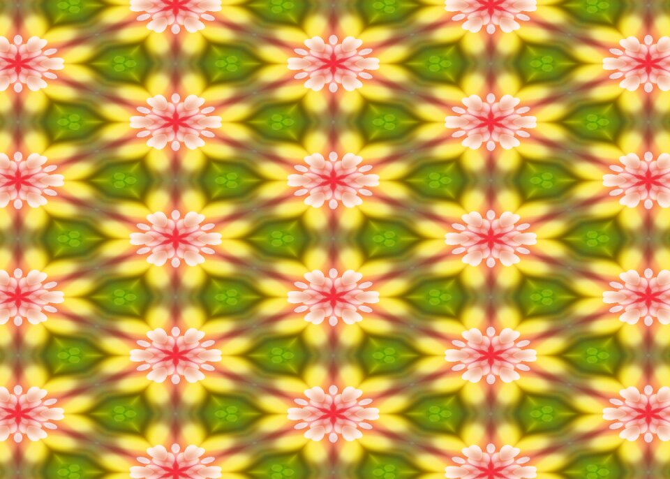 Pattern wallpaper bright color