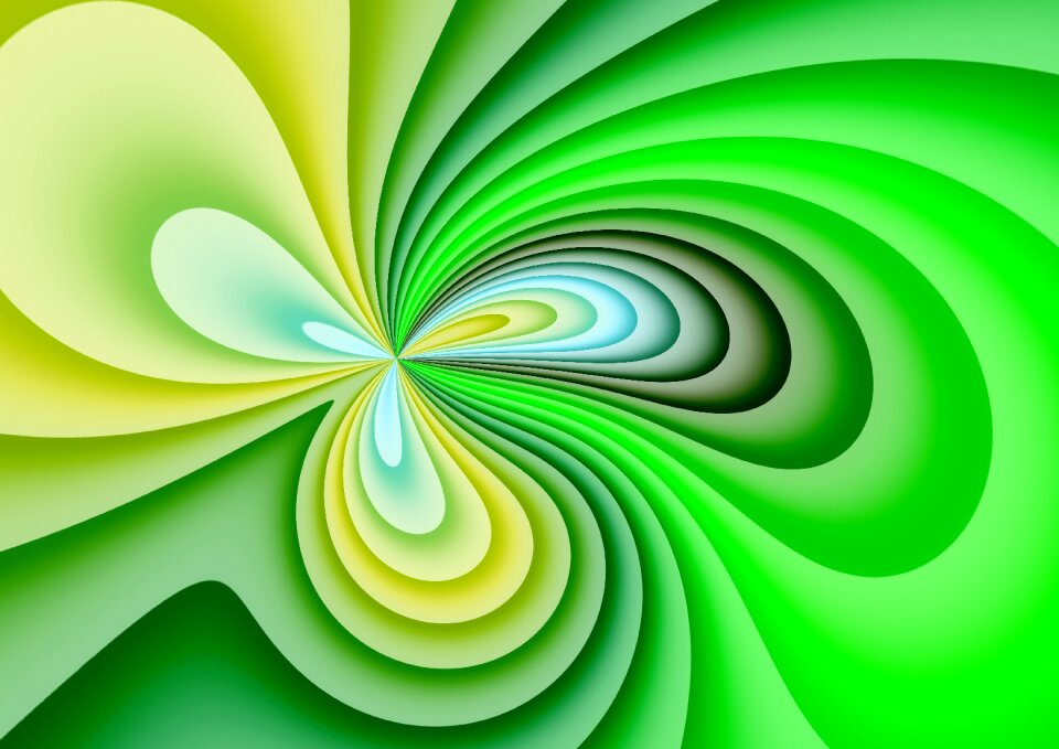 Abstract background swing