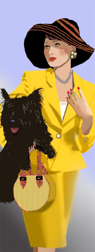 Big hat digital art Free illustrations