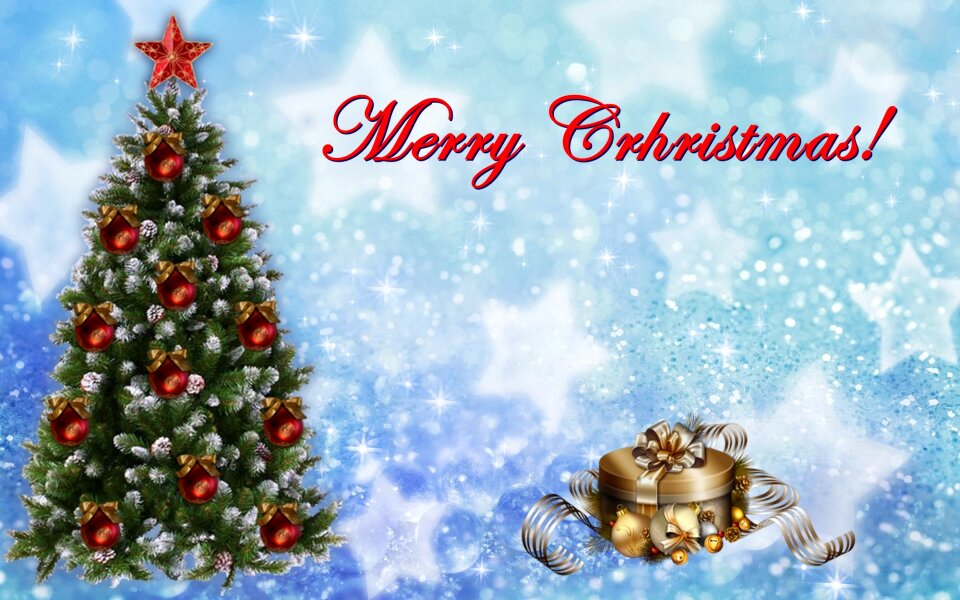 Holiday merry christmas Free illustrations