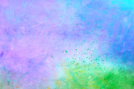 Watercolor vintage colorful