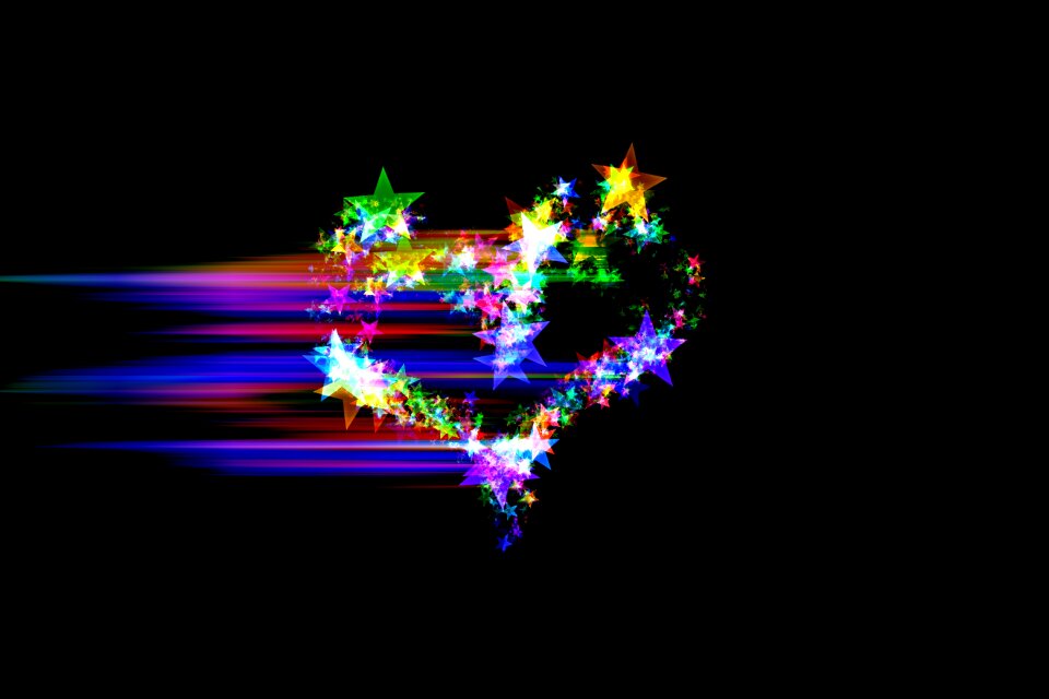 Romance rainbow colors color