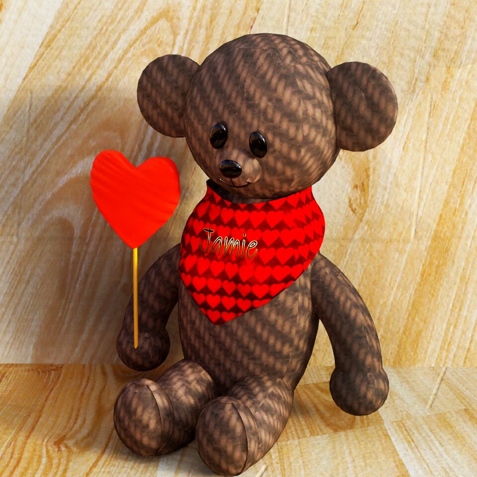 Love teddy bear cute