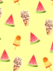 Pattern summer sweet