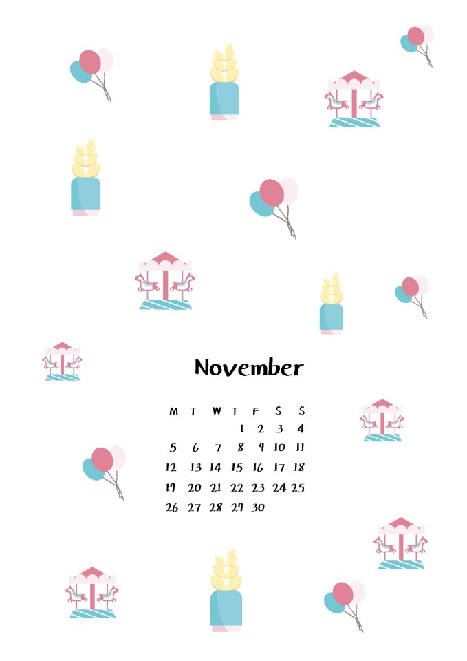 Calendar small fresh Free illustrations