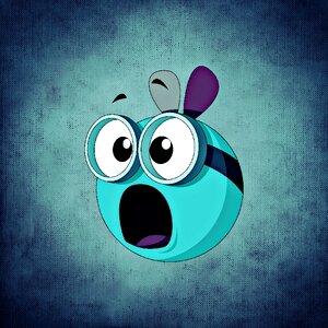 Horrified funny Free illustrations