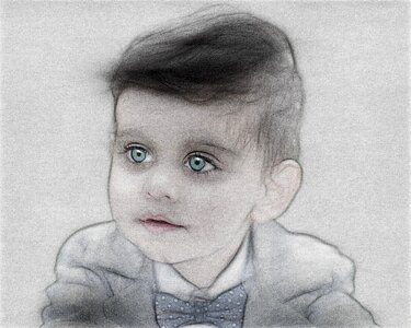 Facial expression adult toddler