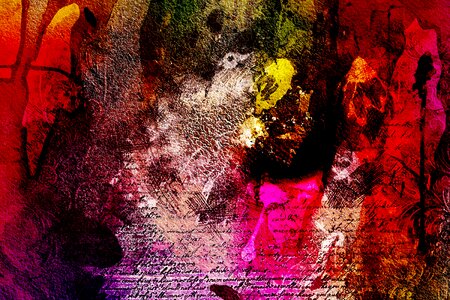 Watercolor vintage colorful
