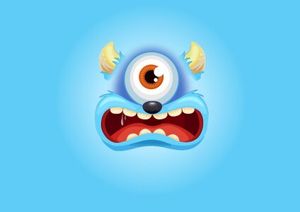 Cute smile Free illustrations