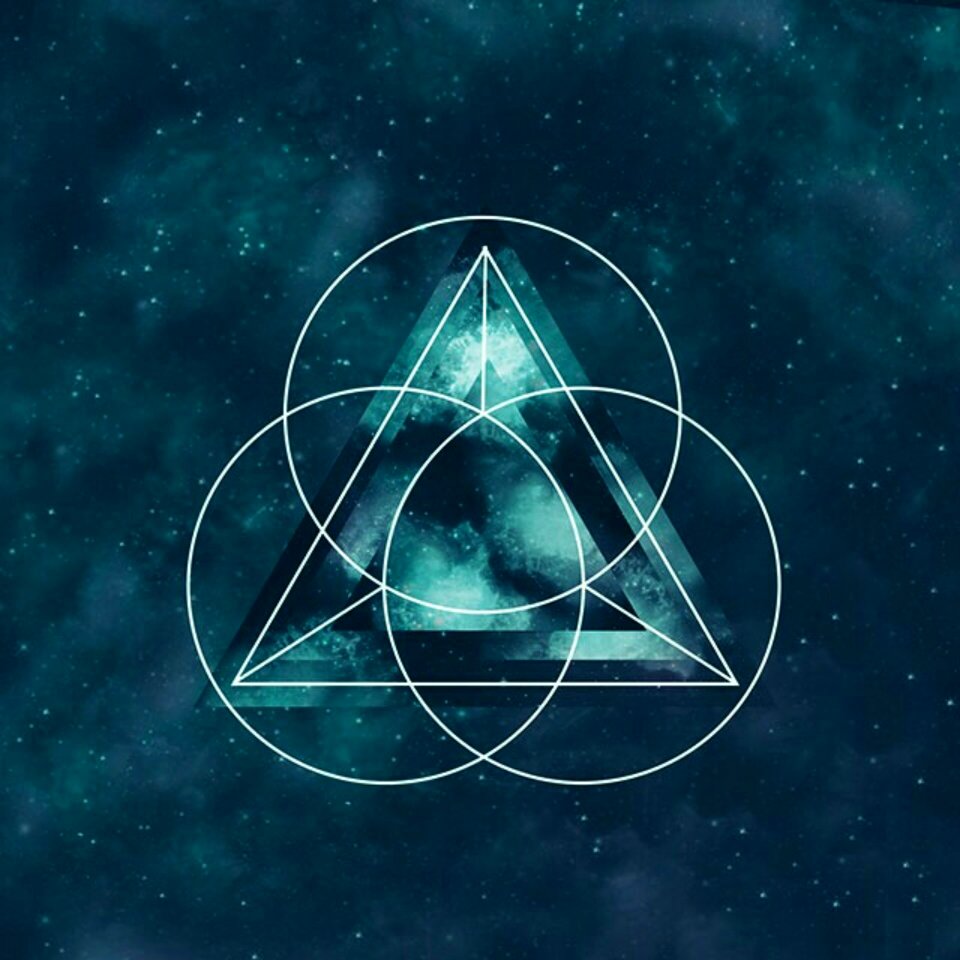 Triangles abstract Free illustrations