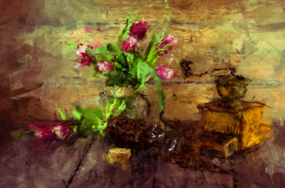 Still life grain cereals