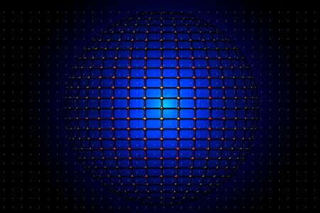 Network grid futuristic