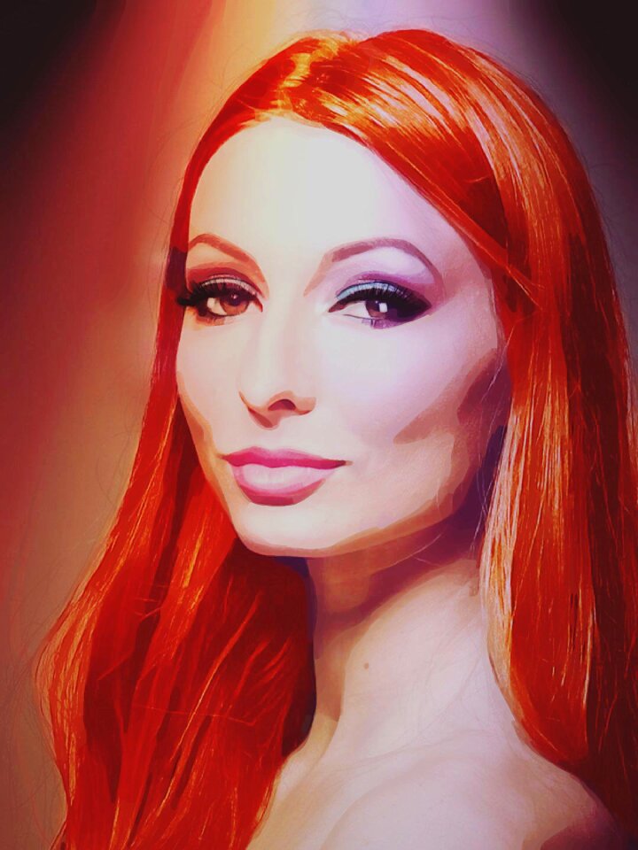Beautiful redhead hair