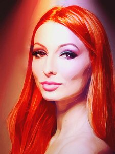 Beautiful redhead hair