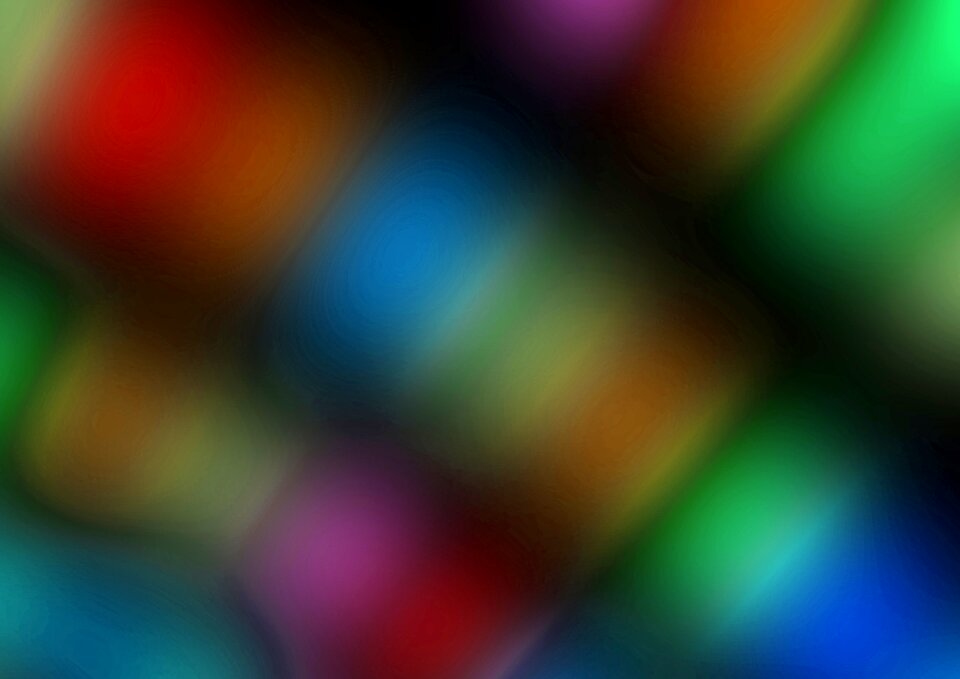 Color abstract wave