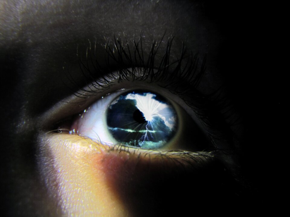 Weather eyeball black eye