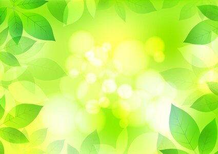 Green nature natural