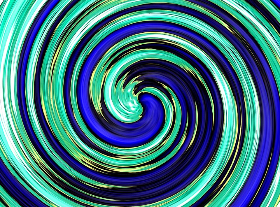 Motion design blue