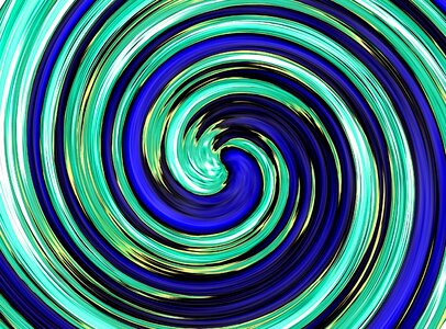 Motion design blue