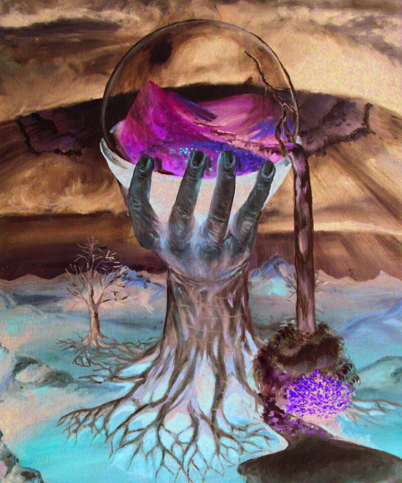 Light hand landscape