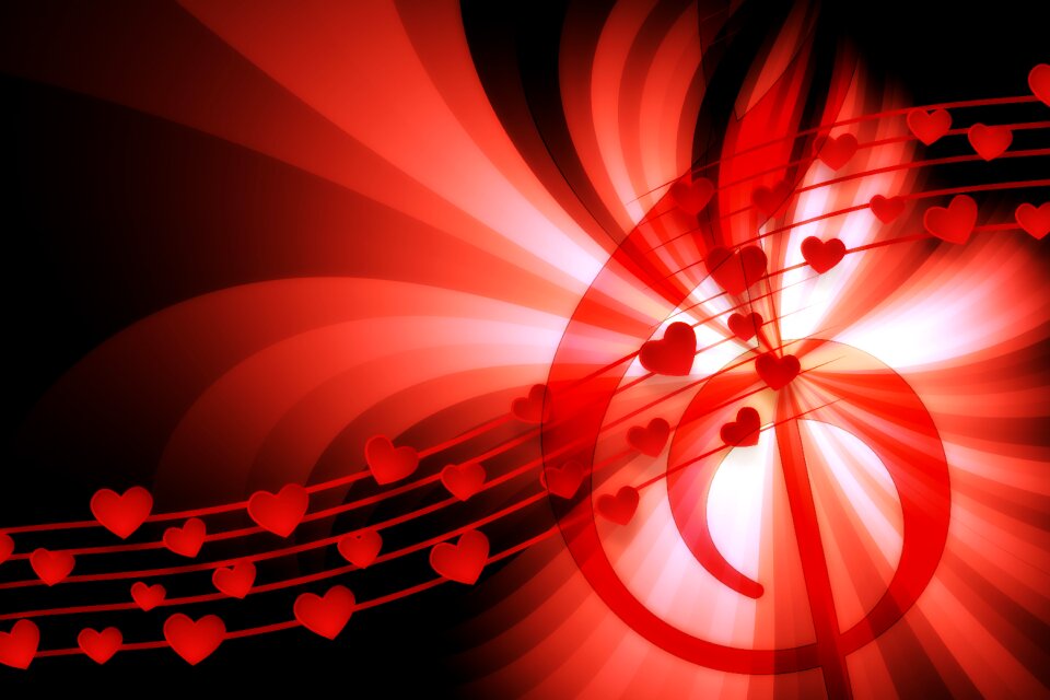 Music love song star