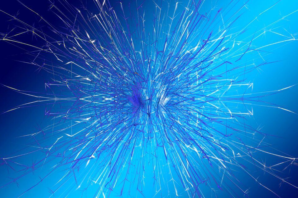 Sparkler night explosion