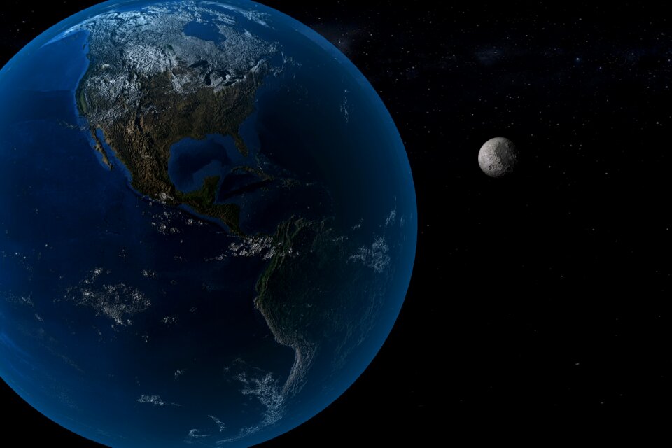 Space geography Free illustrations