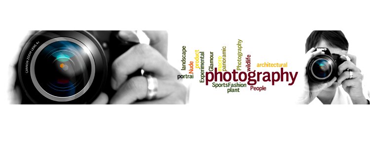 Photographer font words
